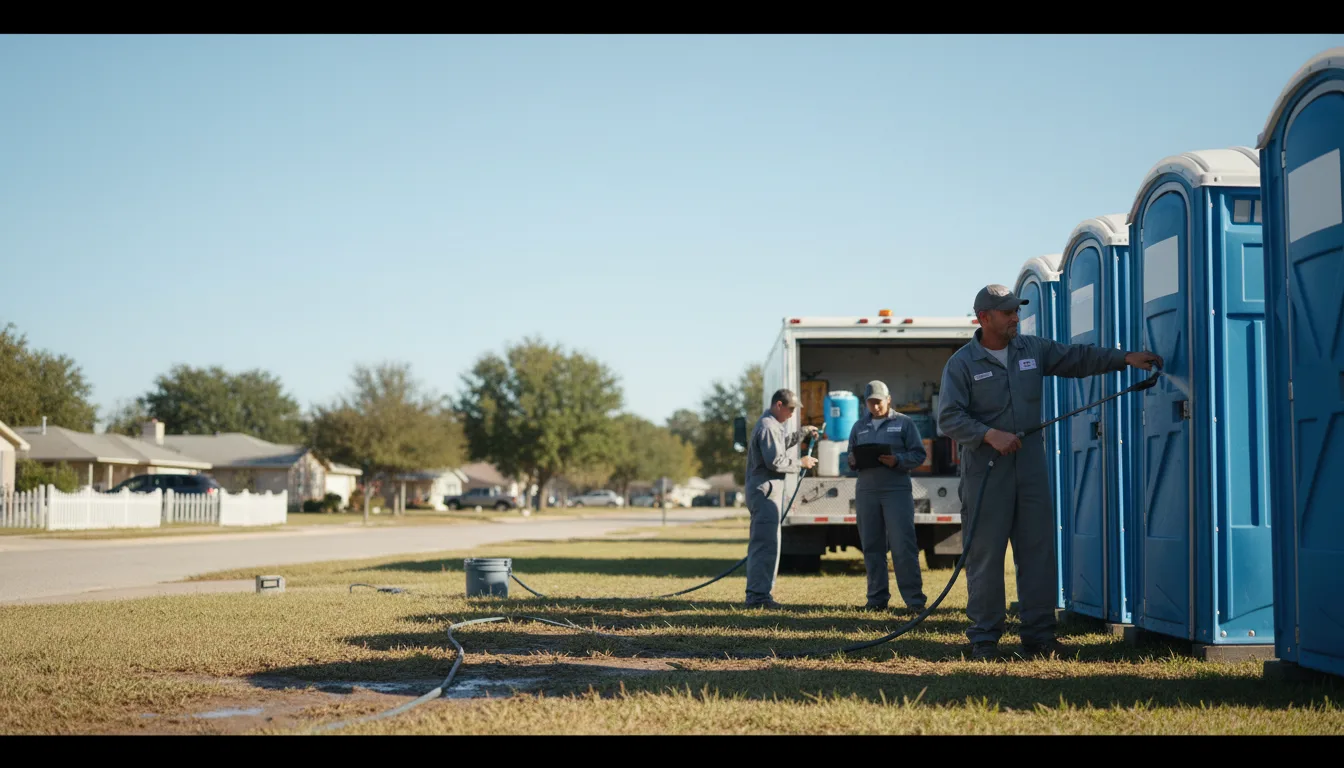 Long-Term Portable Toilet Rental in Van Orin, IL near me
